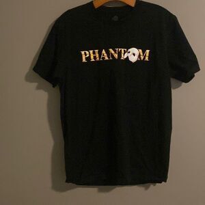 Phantom of the Opera US Tour Black and Gold Phantom Tshirt Unisex Medium NWOT